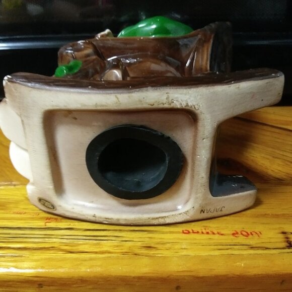 VTG Old man in Rocker w/dog Piggy Banks 1960s - Picture 5 of 7